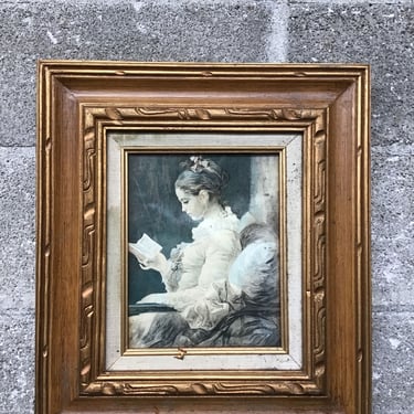 Framed Picture of Someone Reading (Seattle)