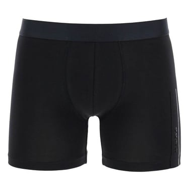 Boss Black Slim Fit Boxer In Cotton With Logo Elastic Men