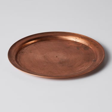 Copper Charger Plate 