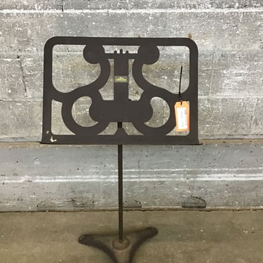 Vintage Steel Music Stand (Seattle)