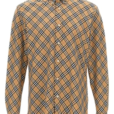 Burberry Men Check Shirt