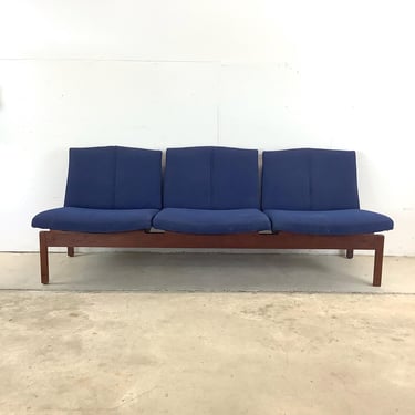 Mid-Century Three Seat Sofa 