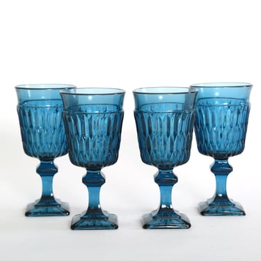 Mount Vernon Blue Indiana Glasses Set of 4 