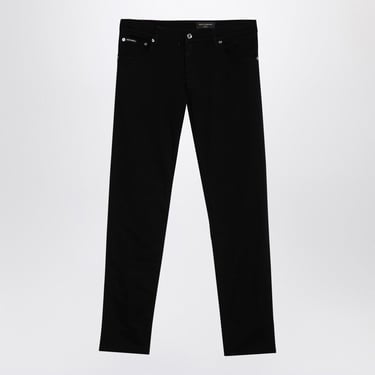 Dolce&Gabbana Black Slim Jeans In Stretch Denim Men