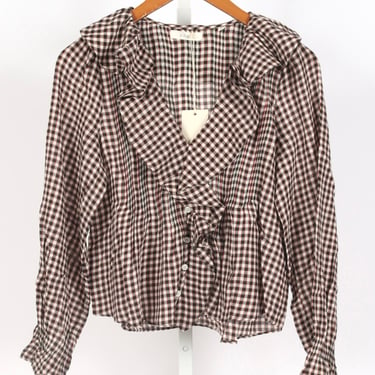 Hardy Top - Delphine Plaid