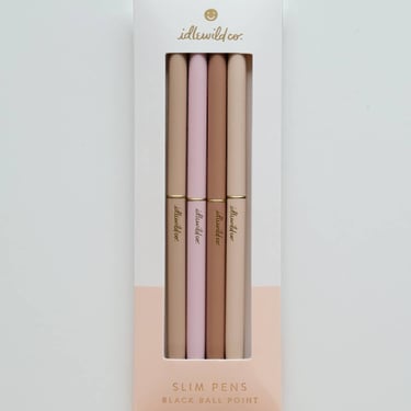 Nude Blush Slim Pen, Set of Four