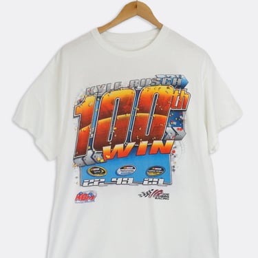Vintage Nascat Kyle Busch 100th Win T Shirt