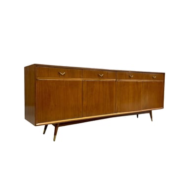 Extra Long CLASSIC Mid Century MODERN French CREDENZA / media stand, c. 1960s 