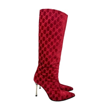 70sITALY emmevi redfox fur mammoth 守り boots