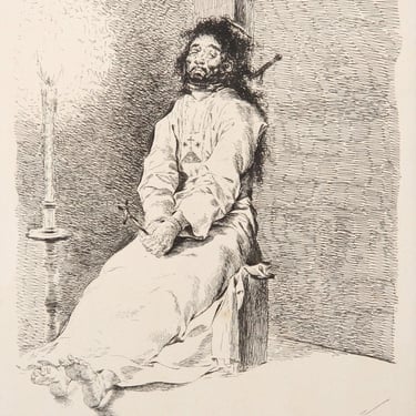 Le Supplice du Garrot Francisco de Goya 