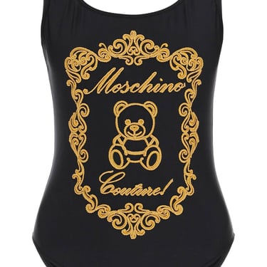 Moschino embroidered one-piece swimsuit