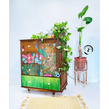 Nursery Armoire/ Dresser hand Painted Fairy tale Inspired |  WithLoveFurniture - Phoenix, AZ | ATTIC