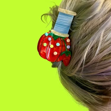 Pin Cushion Hair Claw