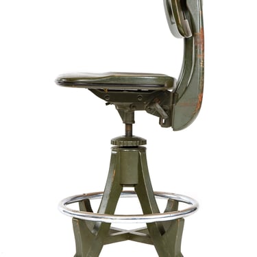 Adjustable Swiveling Architect's Stool for Sikes