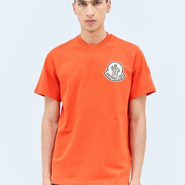 Moncler Men Logo Applique T-Shirt