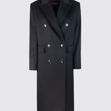 Max Mara Studio Coat Woman Black Women