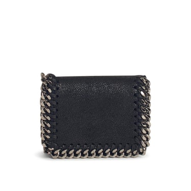 Stella Mccartney Black Eco Leather Wallet Women