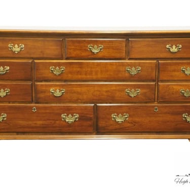 LANE FURNITURE Solid Cherry Traditional Style 65" Eight Drawer Dresser 641-07 