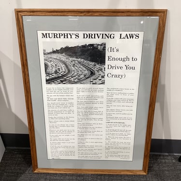 Murphy’s Driving Law