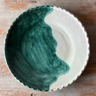 Talavera Modern Platter – Green
