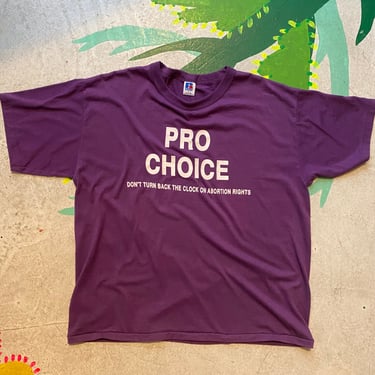 1980s Pro Choice - Vintage Tshirt