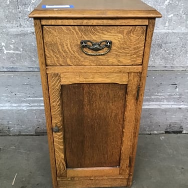 Stained White Oak Side Cabinet (Seattle)