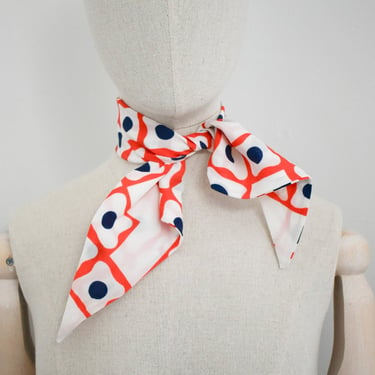 1960s/70s Red, White, and Blue Scarf 