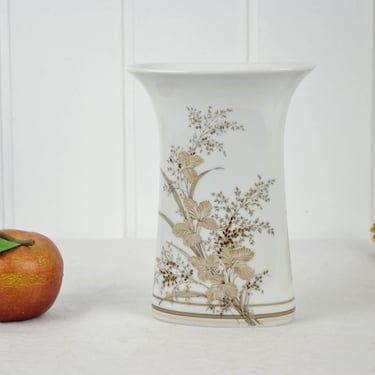 Vase AK Kaiser Atlantis Design K. Nossek Porcelain Porcelain Vase Brocante Flower Vase Vintage Design Modern Retro Flowers 