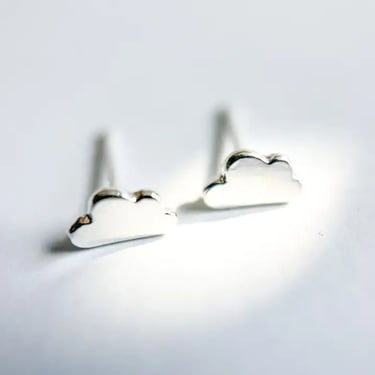 Cloud Post Earrings