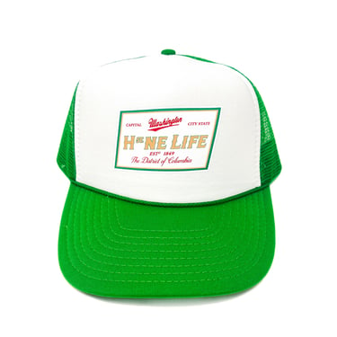 H ST NE Life Mesh &amp; Foam Snapback (Green/White)