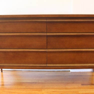 Mid Century Modern Low Dresser Credenza by Bassett