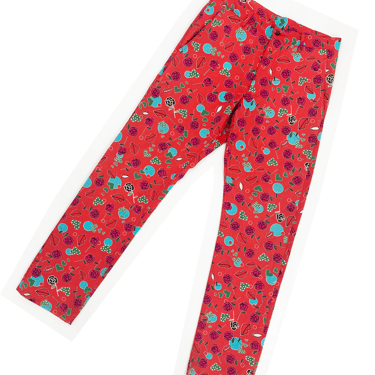 Comme des Garcons Homme Plus F/W 2007 red printed pants
