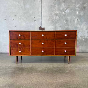 Mid Century Walnut Dresser