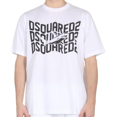 Dsquared Men Logo Print T-Shirt