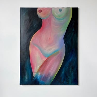 NUDE WOMAN PAINTING, 36x48