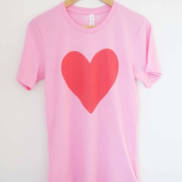 Joseph + Sue - Have a Heart T-Shirt - Pink/Red