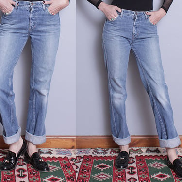 Vintage 1980's | CALVIN KLEIN | 5 Pocket | High Rise | Denim | Jeans | S 
