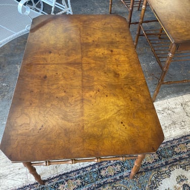Burl Wood Coffee Table Hickory Chair Co.
