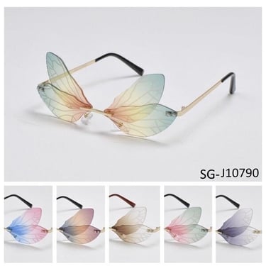 Retro style butterfly sunglasses, retro style festival sunglasses, novelty costume sunglasses, fun party glasses 