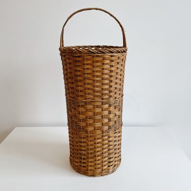 Tall Basket with Handle