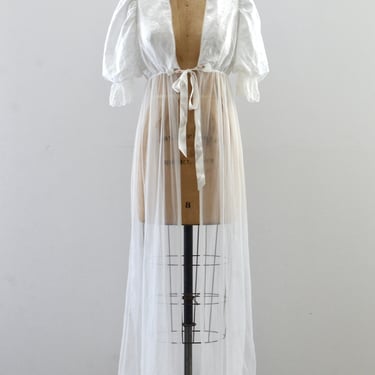 Vintage Puff Sleeve Nightgown