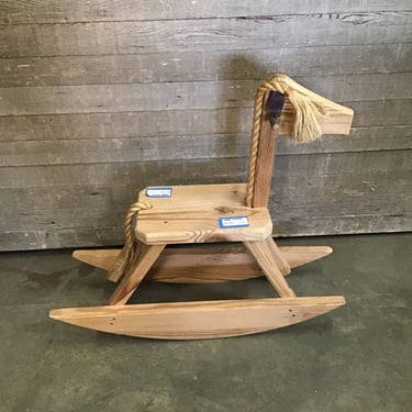 Wooden Rocking Horse (Tacoma)