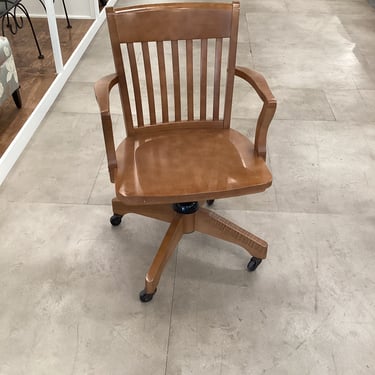 Cherry Wood Office Chair