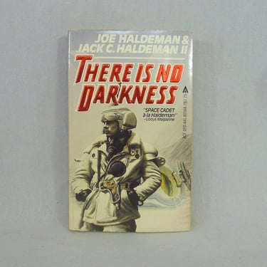 There Is No Darkness (1983) by Joe Haldeman and Jack Haldeman - Vintage 1980s Sci Fi Novel 