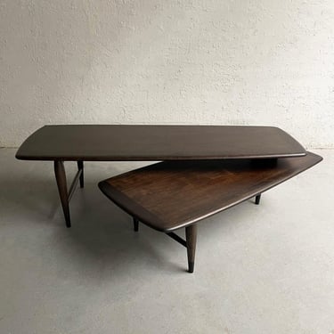 Mid-Century Modern Switchblade Coffee Table By Lane Acclaima