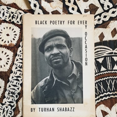 Vintage “Black Poetry for Every Occassion” by Turhan Shabazz (1970’s)