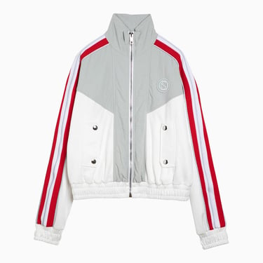 Gucci White/Grey/Red Sweatshirt In Technical Jersey Women