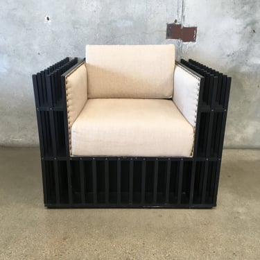 Book Shelf Arm Chair - &quot;Biblio Chaise&quot; Style