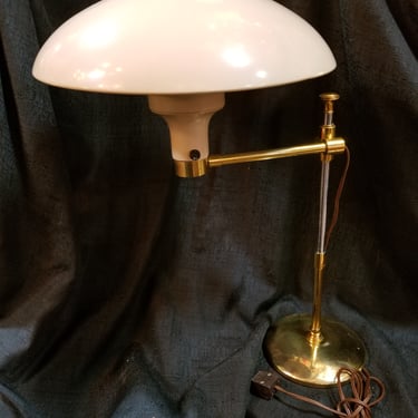 Mid Century Flying Saucer Table Lamp