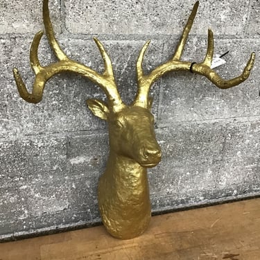 Gilded Faux Game Bust (Seattle)